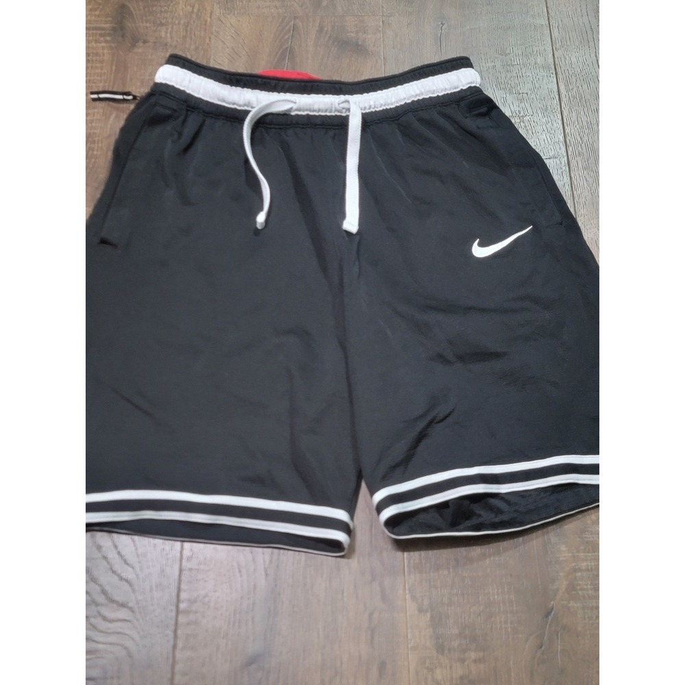 Nike Mens Dri-FIT Basketball Shorts Bundle Teal Black White Size M Lot of 2